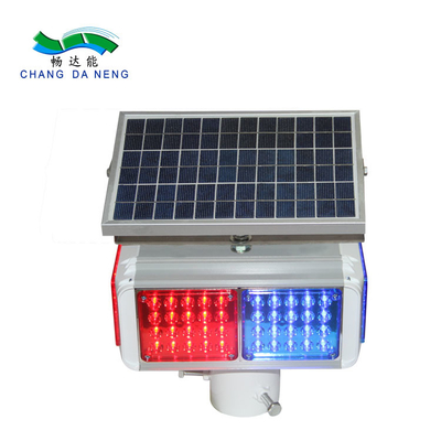 पैदल यात्री सौर यातायात चेतावनी प्रकाश एलईडी गोल बैटरी संचालित ट्रैफिक लाइट